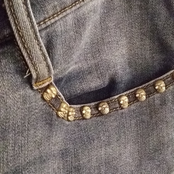 Rock & Republic medium wash skinny jeans size 16 - Picture 3 of 9